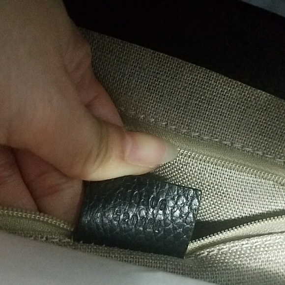 Top handle Gucci interlocking black medium - Picture 4 of 8